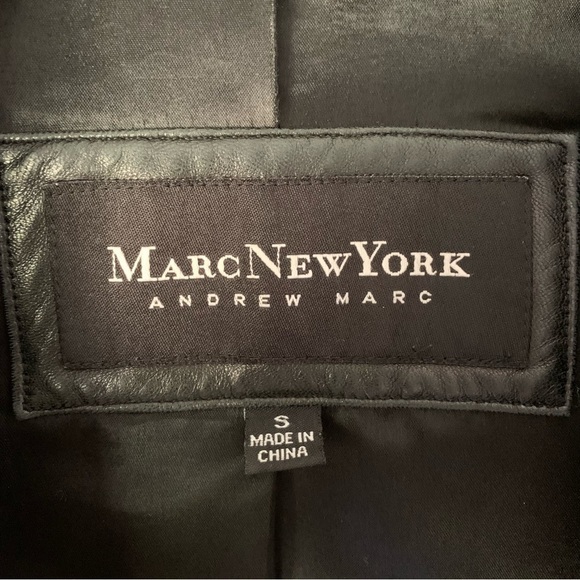 Marc New York by Andrew Marc Black
100% Leather Jacket Small - Picture 6 of 12